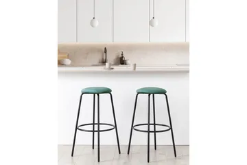 Bargrupp Emerald green - Møbler - Stoler & lenestoler - Barstoler