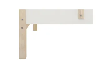 Køyeseng Square Line Hvit, 223x205x96 cm - Hvit, 223x205x96 cm - Møbler - Barnemøbler - Barneseng & Juniorseng - Køyeseng barn
