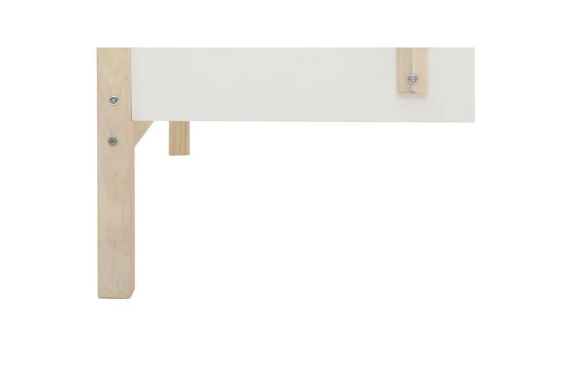 Køyeseng Square Line Hvit, 223x205x96 cm - Hvit, 223x205x96 cm - Møbler - Barnemøbler - Barneseng & Juniorseng - Køyeseng barn