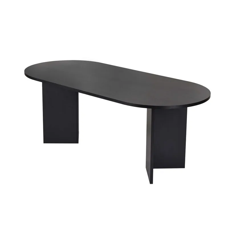 Dano Spisebord Oval 200 cm, Svart