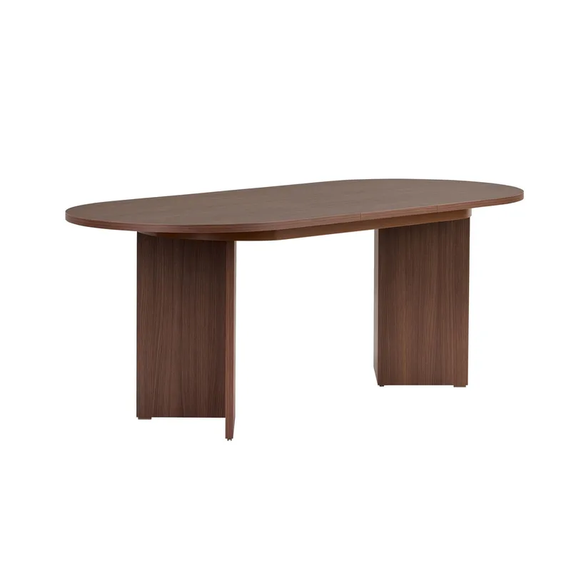 Dano Uttrekkbart spisebord 160-200 cm, Valnøtt