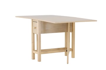 Edward klaffbord 150x80 cm - hvitvasket / - Møbler - Bord - Spisebord & kjøkkenbord