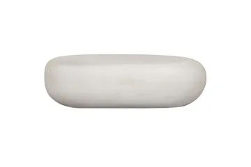 Kaffebord Pebble - Hvit, 28x100x43 cm - Møbler - Bord - Sofabord