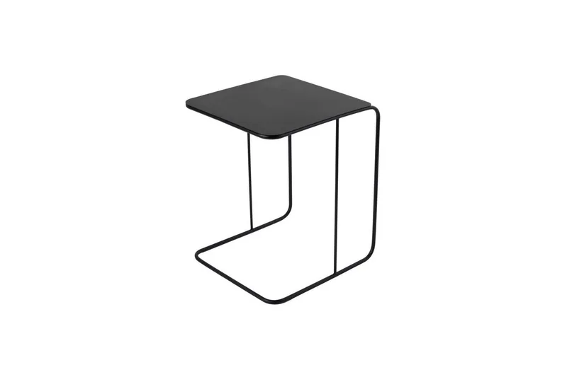 Dera Sidebord 47 cm - Svart - Møbler - Bord - Avlastningsbord - Lampebord & sidebord