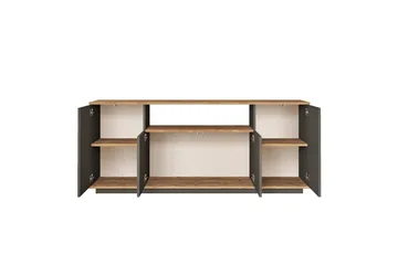 Jaivind Konsollbord 180 cm - Brun/Antrasitt - Møbler - Bord - Avlastningsbord - Gangbord
