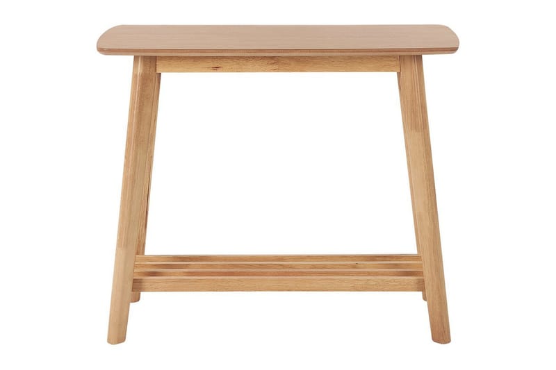 Konsolbord Beliani Tulare Light wood - Møbler - Bord - Avlastningsbord - Gangbord