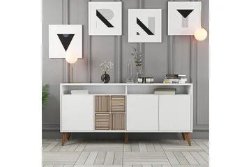 Desgrar Konsollbord 160x78 cm - Hvit - Møbler - Bord - Avlastningsbord - Konsollbord