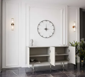 Konsollbord Nordure Capella (160 x 60 x 40 cm) Sandstein - Sandstein - Møbler - Bord - Avlastningsbord - Gangbord
