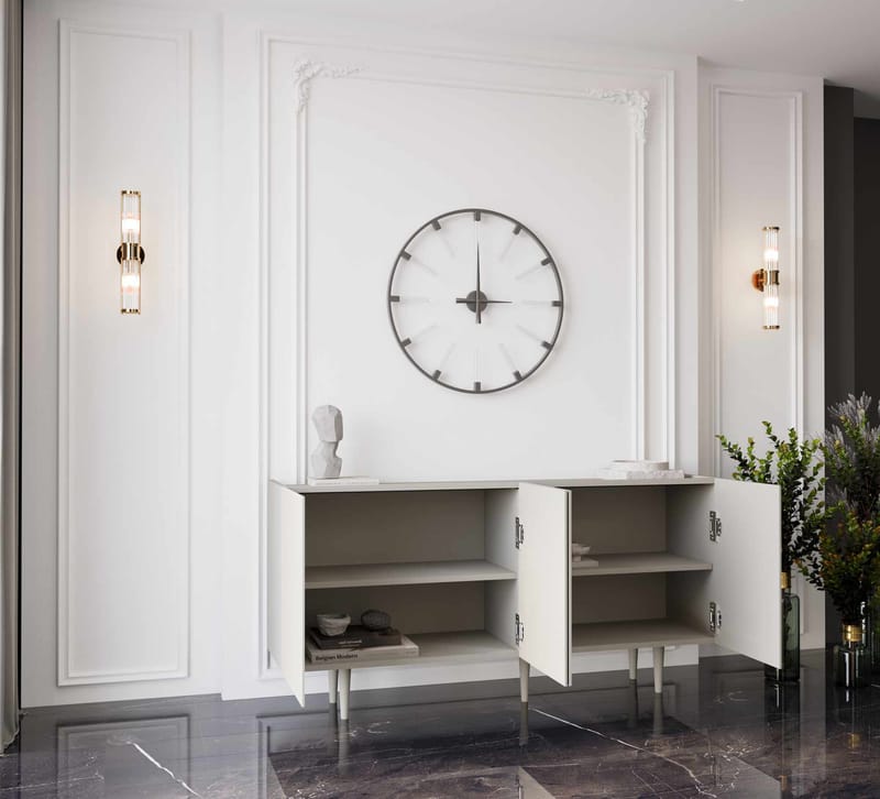 Konsollbord Nordure Capella (160 x 60 x 40 cm) Sandstein - Sandstein - Møbler - Bord - Avlastningsbord - Gangbord