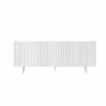 Konsollbord Nordure Capella (180 x 60 x 40 cm) Hvit - Hvit - Møbler - Bord - Avlastningsbord - Gangbord