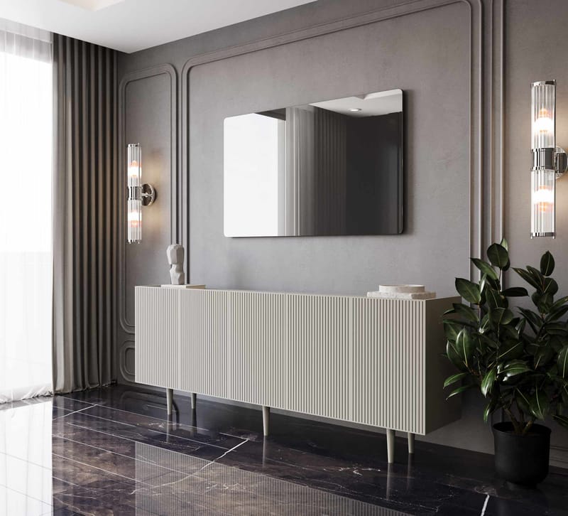 Konsollbord Nordure Capella (180 x 60 x 40 cm) Sandstein - Sandstein - Møbler - Bord - Avlastningsbord - Gangbord