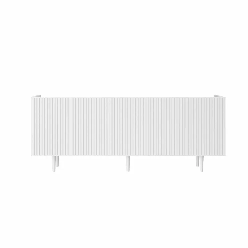 Konsollbord Nordure Capella (200 x 60 x 40 cm) Hvit, Hvit