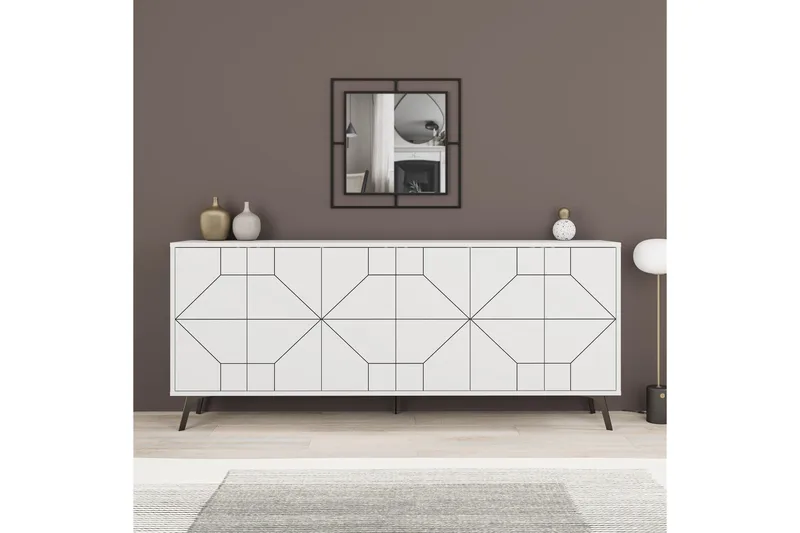 Rinorea Konsollbord 184x77,4 cm - Hvit - Møbler - Bord - Avlastningsbord - Konsollbord