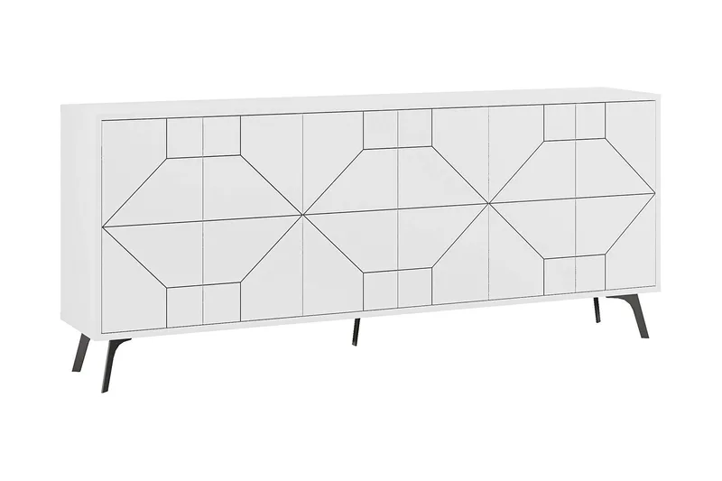 Rinorea Konsollbord 184x77,4 cm, Hvit