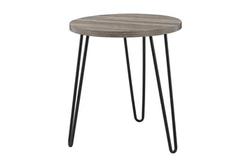 Owen Avlastningsbord 50 cm Grå - Dorel Home - Møbler - Bord - Avlastningsbord - Lampebord & sidebord
