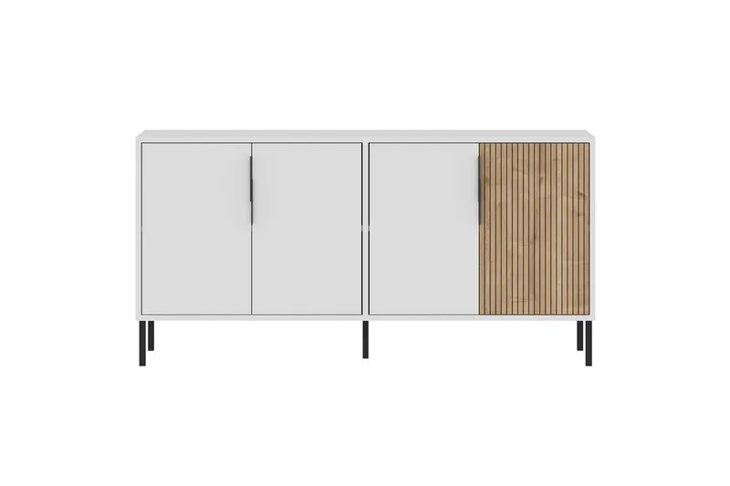 Lorien Konsollbord 150 cm, Hvit/Eik