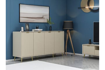Luxe Konsollbord 180 cm - Sandstein - Møbler - Bord - Avlastningsbord - Gangbord