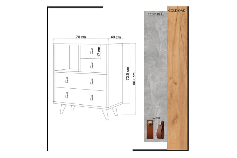 Mod Design Kommode - Oppbevaring - Oppbevaringsmøbler - Kommode - Entrekommode
