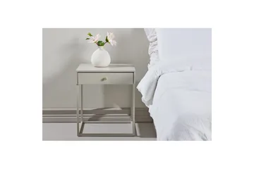 Nattbord Bakal - Beige - Møbler - Bord - Avlastningsbord - Sengebord & nattbord