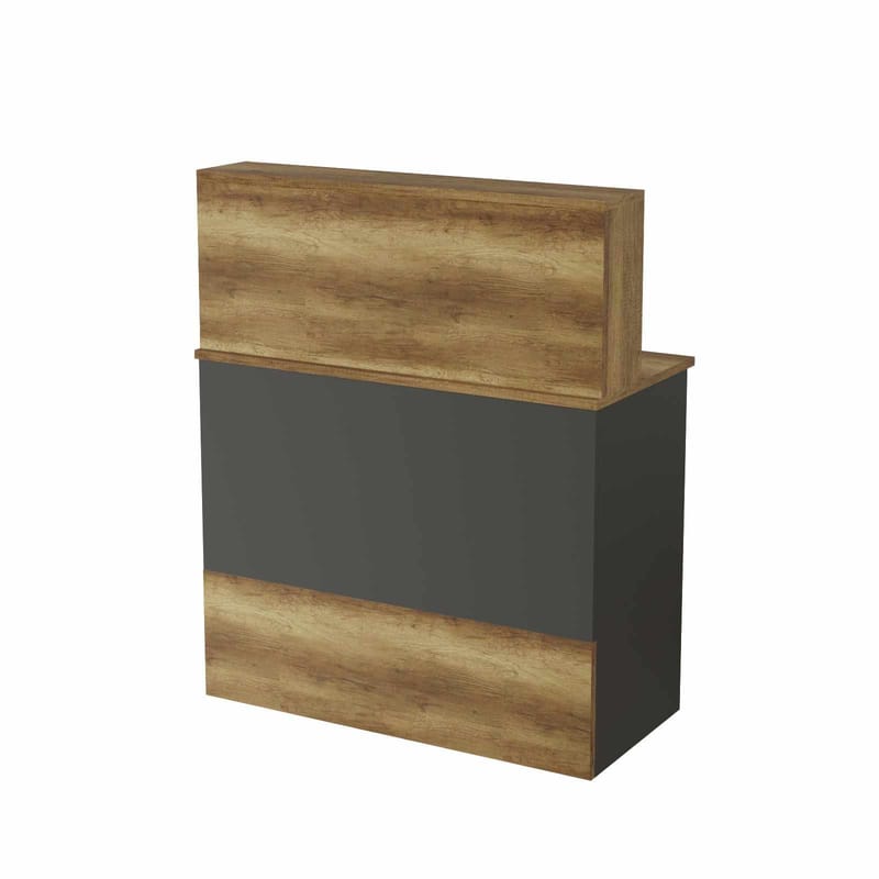 Resepsjonsbord Skye Decor Bren (90 x 110 x 44,5 cm) Baroq Antrasitt - Baroq/Antrasitt - Møbler - Bord - Avlastningsbord - Gangbord