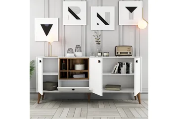 Scone Konsollbord 180 cm - Hvit - Møbler - Bord - Avlastningsbord - Gangbord