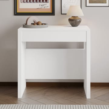 Uttrekkbart konsollbord Homitis Nivo (80 x 76,1 x 44 cm) Hvit - Møbler - Bord - Avlastningsbord - Gangbord