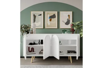 Venezia Konsollbord 150x150 cm - Hvit - Møbler - Bord - Avlastningsbord - Gangbord