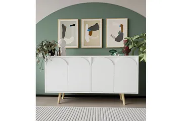 Venezia Konsollbord 150x150 cm - Hvit - Møbler - Bord - Avlastningsbord - Gangbord