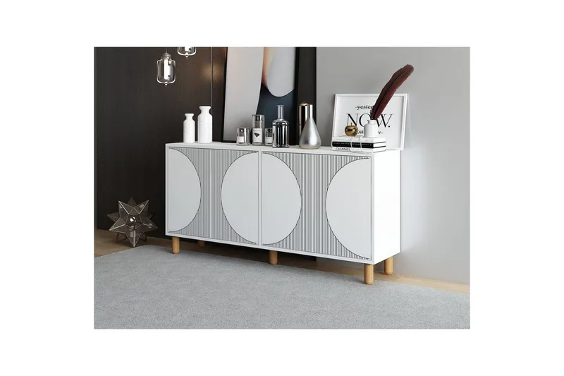 Zyric Konsollbord 150 cm - Hvit - Møbler - Bord - Avlastningsbord - Gangbord