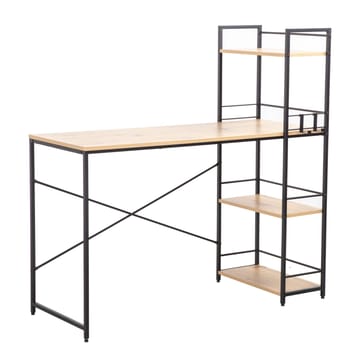 Desk HOME4YOU - eikebark / brun - Møbler - Bord - Kontorbord - Skrivebord - Hjørneskrivebord