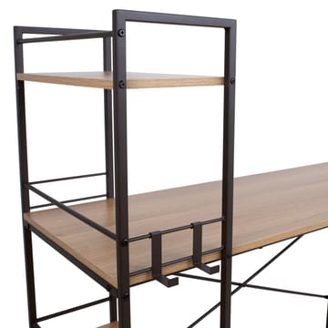 Desk HOME4YOU - eikebark / brun - Møbler - Bord - Kontorbord - Skrivebord - Hjørneskrivebord