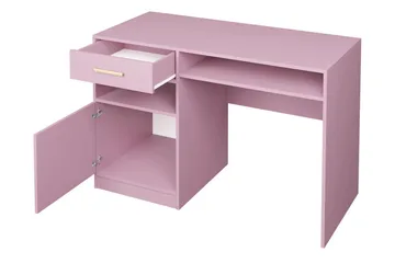Escaldes Skrivebord 125 cm - Lilla - Møbler - Bord - Kontorbord - Skrivebord
