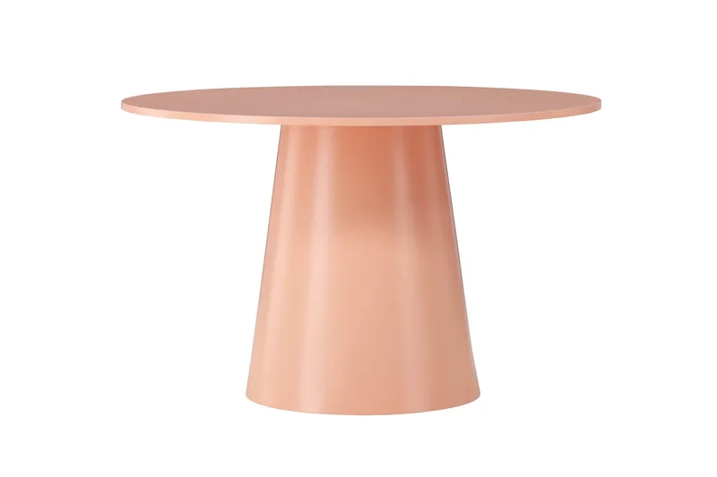 Lanzo Spisebord 120 cm Rundt, Rosa