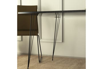 Murtwell bord 90 cm - Svart / Hvit - Møbler - Bord - Spisebord & kjøkkenbord