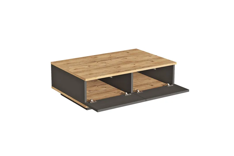 Najar Sofabord 90 cm - Brun/Antrasitt - Møbler - Bord - Sofabord