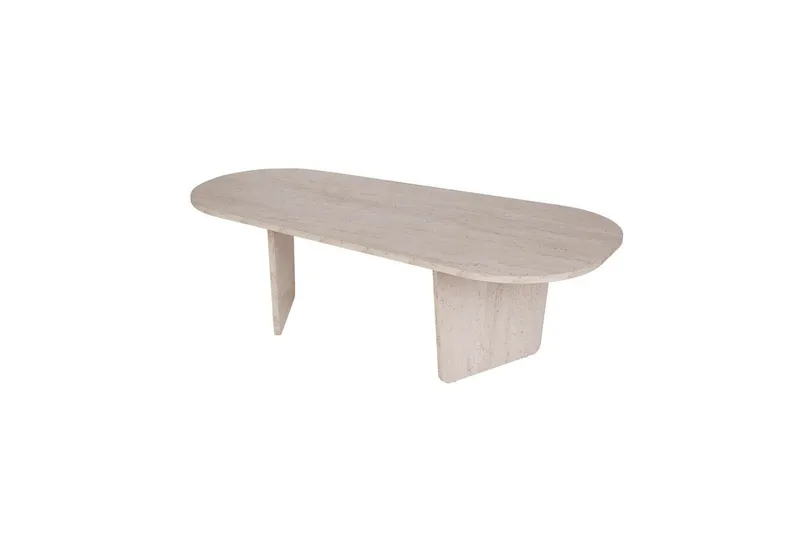 Omari Sofabord 130 cm, Beige
