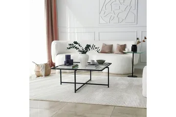 Alskaliden Sofabord 85x35x85 cm - Svart - Møbler - Bord - Sofabord