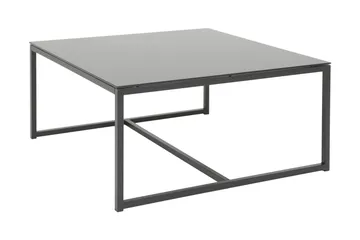 Ardler Sofabord 100 cm - Glass/Svart - Møbler - Bord - Sofabord