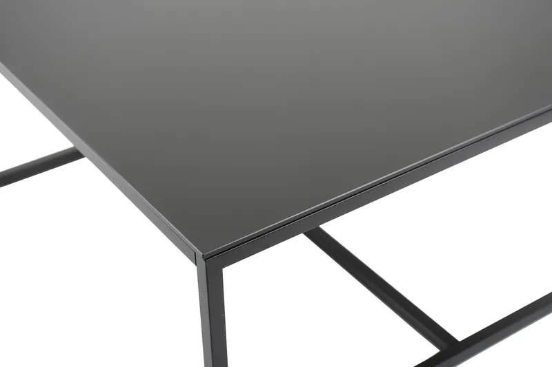 Ardler Sofabord 100 cm - Glass/Svart - Møbler - Bord - Sofabord