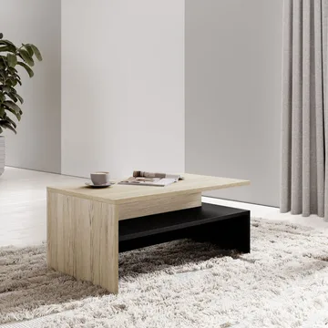 Sofabord Baros - San Remo Eik Lys Laminat - Møbler - Bord - Sofabord