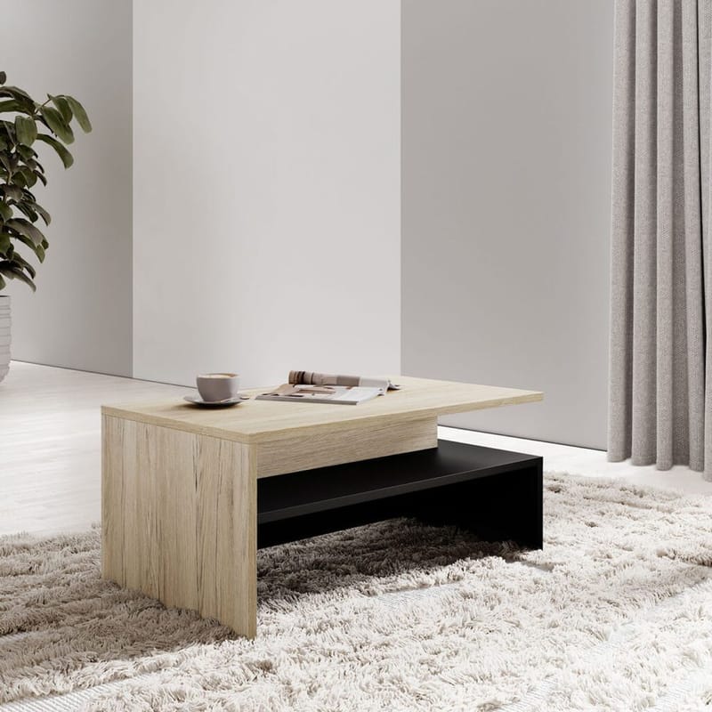 Sofabord Baros - San Remo Eik Lys Laminat - Møbler - Bord - Sofabord