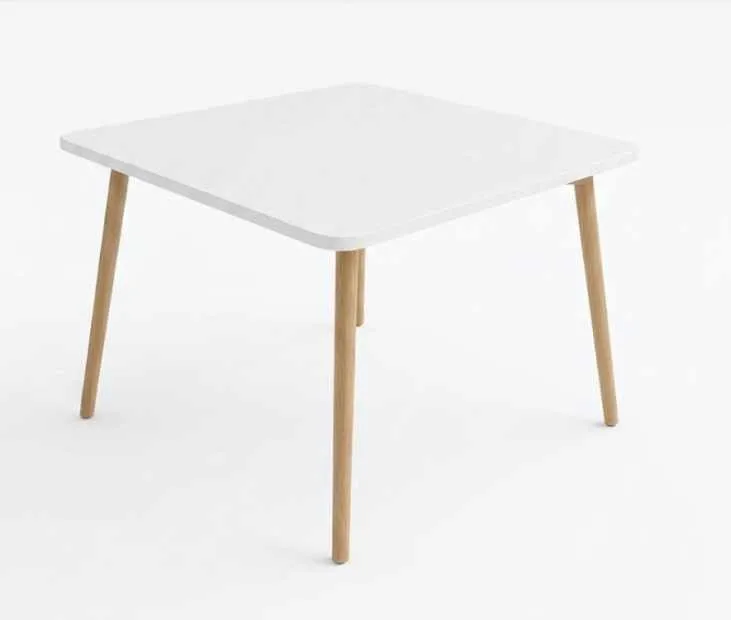 Sofabord Hanah Home Peka Compact (60 x 47 x 60 cm) Hvit, Hvit