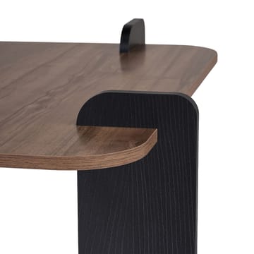 Sofabord Nordure Marais (90 x 35 x 90 cm) Valnøttre svart - Møbler - Bord - Sofabord