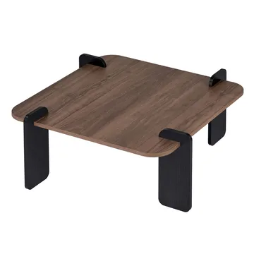 Sofabord Nordure Marais (90 x 35 x 90 cm) Valnøttre svart - Møbler - Bord - Sofabord