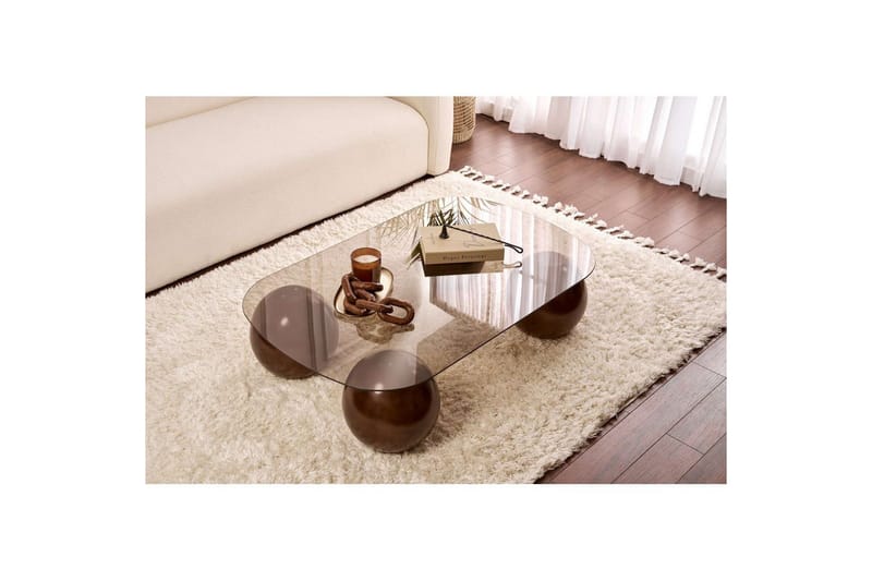 Sofabord Nordure Maroulburg Sofabord 118 cm Bronse,Brun - Møbler - Bord - Sofabord