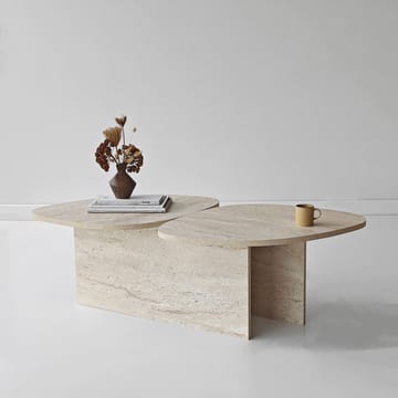 Sovranor sofabord 125 cm - Travertin - Møbler - Bord - Sofabord