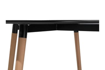 Bovio Spisebord 120 cm - Svart - Møbler - Bord - Spisebord & kjøkkenbord