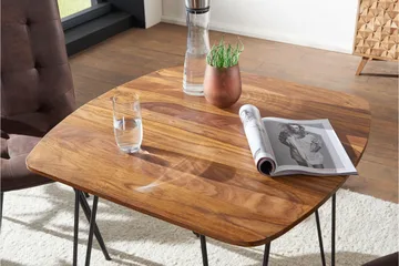 Kristl Spisebord 80 cm - Brun - Møbler - Bord - Spisebord & kjøkkenbord
