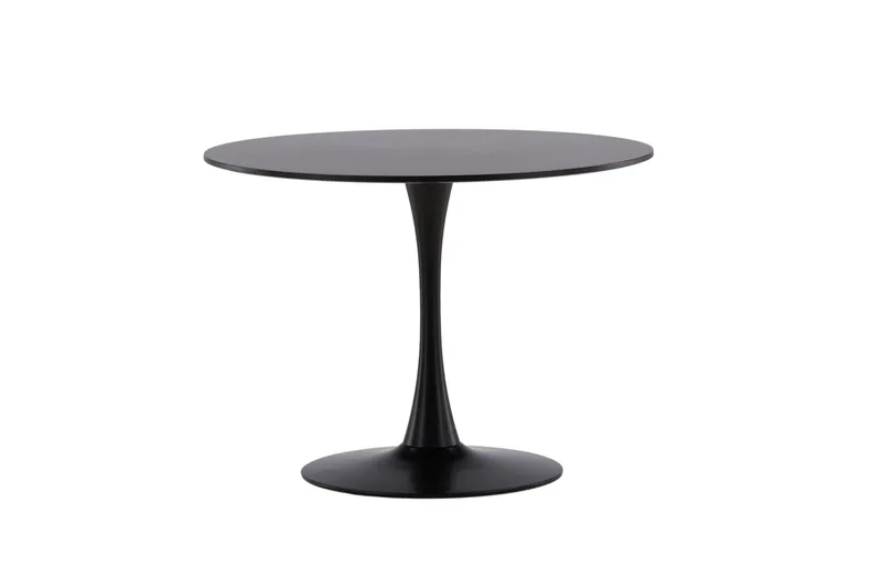 Spisebord Venture Home Glade spisebord 100x74 cm rundt Black