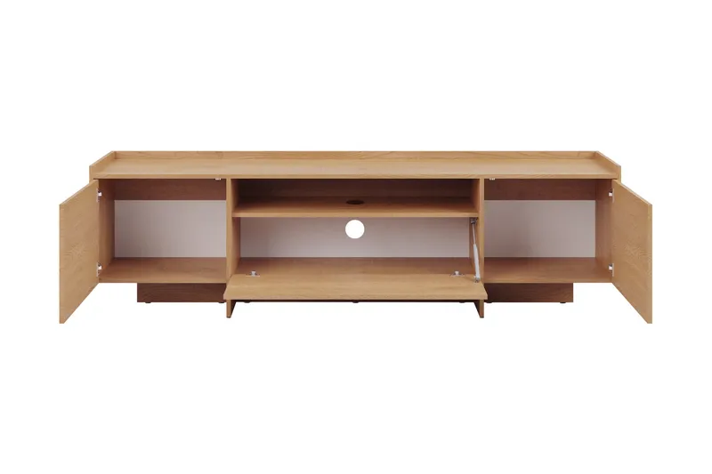 Bellia Tv-Skap 197x38 cm - Brun - Møbler - Mediamøbel & tv møbel - TV-benk & mediabenk